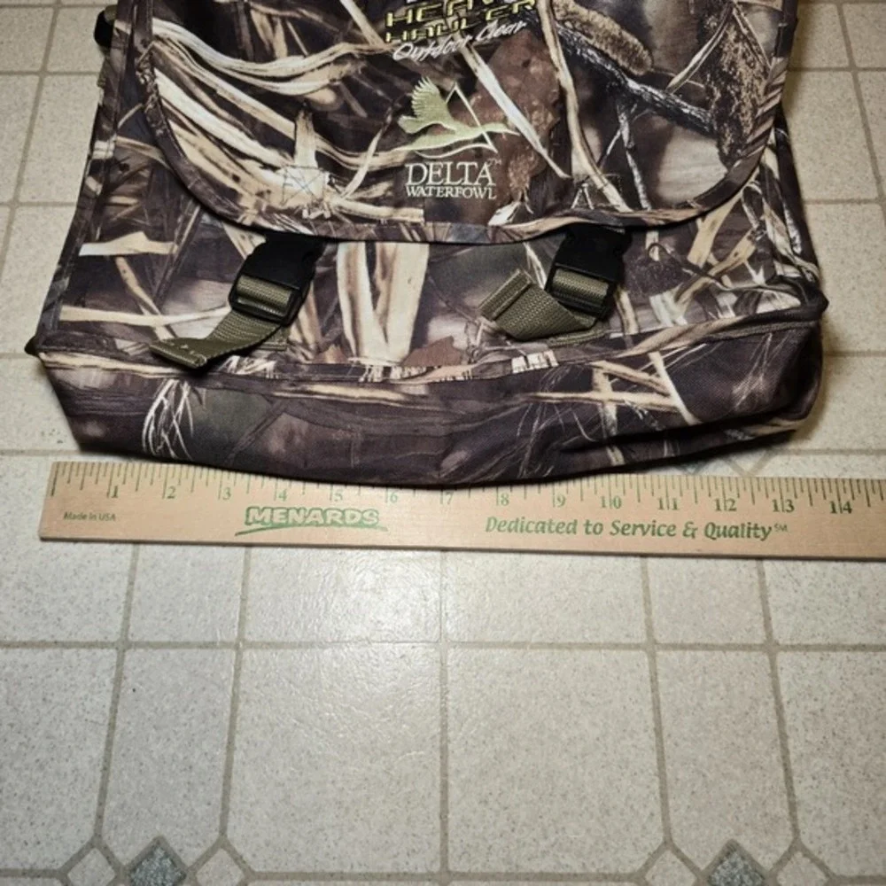 Calpak‎ California Pack Black & Camo Delta Waterfowl Travel Messenger Laptop Bag